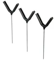 Xhunter Clay Pigeon Shooting Target Holder Stand - 40cm Tall 10pcs #6560