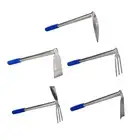 Stainless Steel Gardening Hoe Durable with Handle Weeding Digging Loosening