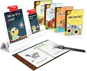 Osmo - Reading Adventure - New Reader Kit for iPad - Ages 5-7 - Builds Reading Proficiency, Phonics, Comprehension & Sight Words (Osmo iPad Base Included + Access to More Books) (Amazon Exclusive)