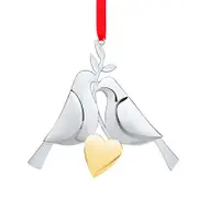 Nambe Twelve Days of Christmas Ornament - Two Turtle Doves