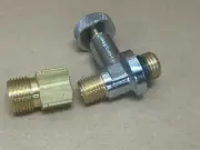 G-AC06B LPG PRIMUS CYLINDER VALVE ADAPTOR TO 3/8 LH MBSP WITH ADAPTOR