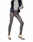 HUE Shimmer Microsuede Women's Leggings, Medium