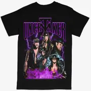 Undertaker Tee Shirt WWF WCW Wrestling (V2) T-shirt