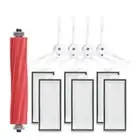Replacement Main Brush Side Brush Filter Mop Dust Bag for Roborock Q7 Max/Max+