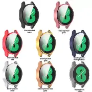 For Samsung Galaxy Watch FE 40mm Screen Full Cover Electroplated TPU Watch Case