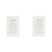 2x Splosh Precious Quote In Loving Memory Ceramic Standing/Hanging White 16cm