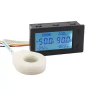 Battery Tester Hall Sensor 0-300V 0-400A Voltage Current Power Capacity AH SOC