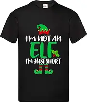 [SAUTE STYLES] Wish You Merry Christmas - Xmas Tree - Mens Christmas T Shirts Ladies Xmas t-Shirts Unisex Tee Tops Womens Novelty Funny Holiday T-Shirt