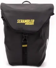 Scrambler Ducati Ducati Scrambler Unisex Adult Bicycle Side Bag Black Yellow One