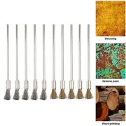 Rust Paint Removal Wire Brushes Pen Shape Bristle Scratch Brushes Wire End Brush
