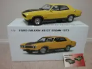 1:18 Biante Ford XB GT 351 Falcon Sedan Blaze Yellow with Black Highlights