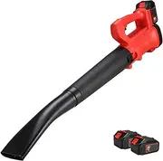 Electric Leaf Blower, 2800W Cordless Leaf Blower, 6-Speed Speed Adjustment, One Click Start, Turbocharging, ABS Material, Duckbill Type Air Nozzle, for Garden, Patio, Lawn, Greenhouse