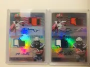 2017 Illusions DeShone Kizer & Mike Williams RPA Auto Dual Logo Patch LOT /15