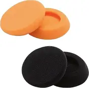 YAXI EARPADS for Koss PORTAPRO (Orange+Black)+A5 Orange Poster