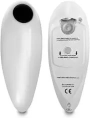 Portable One Touch Automatic Electric Can Tin+ Free Bottle Jar Grip Mate Opener