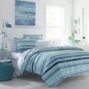 - Queen Duvet Cover Set, Cotton Reversible Bedding with Matching Shams, Ideal Be