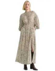 [Oxford] Mara Dress in Animal Print