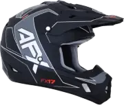 Afx Fx-17 Helmet - Aced - Matte Black/White - 2Xl 0110-6493