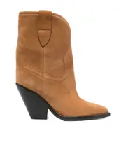 Isabel Marant Leyane Pointed Toe Ankle Boots 38,39,40,41 Brown