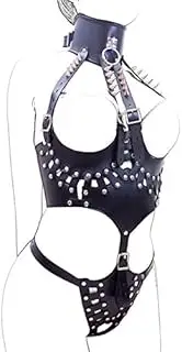 [RTNPKLA] BDSM Riding Lingerie For Women Straitjacket Costume Leather Lingerie Sex Sm Bondage Set Restraint Sex Clothes Bdsms Toys Bondage Body Straitjacket For Women