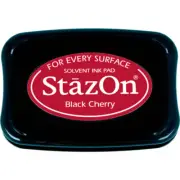 Tsukineko StazOn Solvent ink pad : Black Cherry (SZ-22)