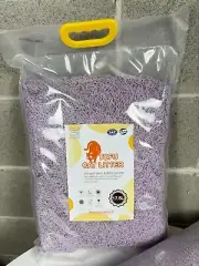 1x TOFU Cat Litter7.1KG 17.5L Lavender Super Absorbent Odour Control Flushable