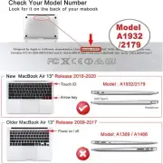 MacBook Air 13 Inch Case 2020 2019 2018 Release A2337 M1/A1932/ Compatible with