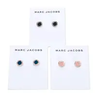 在飛比找momo購物網優惠-【MARC JACOBS 馬克賈伯】圓牌耳環(多色任選)