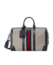 Gucci Savoy medium duffle bag One size Beige/Blue