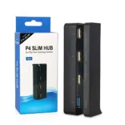 For Ps4 Slim Super Accessories Kit Cooling Fan Slim 4 Usb Hub Host Extender