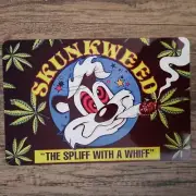 Pepe Skunkweed Looney Le Pew Tunes 8x12 Metal Wall Sign The Spliff with a Wiff