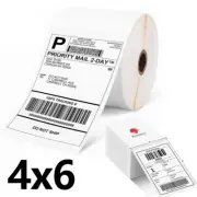 4 x 6 Shipping Thermal Labels Paper for Zebra & Rollo Phomemo Thermal Printers