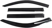 Windows Visor Side Window Deflectors Fit for SsangYong Musso 2018 2019 2020 2021 2022 2023 2024 Car Window Visor Windshield Rain Guard Shields Rainproof