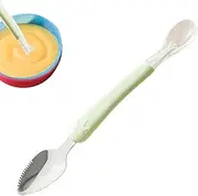 Infant Feeding Spoons - Baby Spoons, Infant Serving Utensils | Puree Feeder, Baby Weaning, Soft Tip Baby, Silicone Baby, Facing Supplies, First Stage
