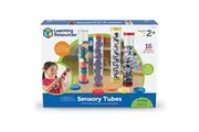 Learning Resources Primary Science Sensory Tubes - Set of 4 Tubes, Ages 2+ Science Toys for Kids, STEM Toys, Fine Motor and Sensory Toys