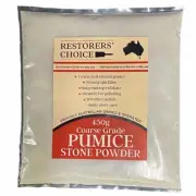 PUMICE STONE POWDER COARSE GRADE for Soap Making and Grain Filling 450g