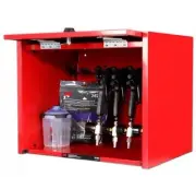 3M Locking Spray Gun Cabinet 30185, 1/Case