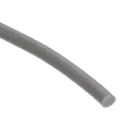 Silicone Foam Seal Strip, 5mm OD 6.5m 21ft Silicone Foam Weather Strip Grey