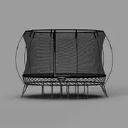 Springfree Medium Oval Trampoline - Pure Black 2.4m X 3.4m