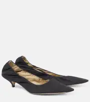 [The Row] The Row Liisa 35 poplin pumps AU 7 black