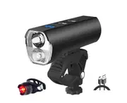 Smart Bike Light Set Rechargeable Super Bright Bicycle Headlight Bike Tail Light Waterproof MTB Road Bike
