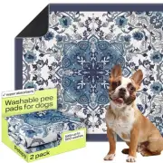 Washable Pee Pads for Dogs - Waterproof Reusable Puppy Pads No-Slip Surface -...