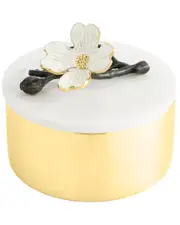 Michael Aram Dogwood Round Box