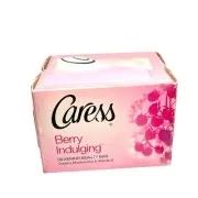 Caress Discontinued Berry Indulging Silkening Beauty Bar 2 Full Size Soap Bars