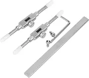 Dual Tip Stainless Steel Lens Spanner Wrench, Professional Repair Opening Tool for Camera and Telescope Disassembly, Lightweight Portable with 10-130mm Jaw Adjustment