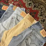 【ROCK VINTAGE搖滾古著】古著LEVIS系列牛仔褲 LEVIS505/517/550/丹寧褲/直筒/牛仔