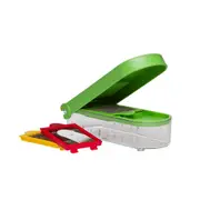 3pc Progressive Prepworks Fruit/Vegetable Dice & Slice Chopper w/ Blades Kitchen