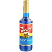 Torani Blue Curacao Flavoring Syrup 750 mL Glass Bottle 880362948