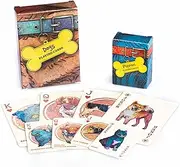 Dogs & Puppies Playing Cards - 100+ Dog & Puppy Illustrations, Two Decks of Assorted Breeds - Pictures of Pets for Animal Lovers - Family Games, Hobbies, Collections - Cute Pet Themed Collectibles