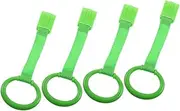 4pcs Crib Pull Rings Walking Training Rings for Standing Assistance Easy Attachment to Playpens Bed Rails Encourages Exploration Confidence